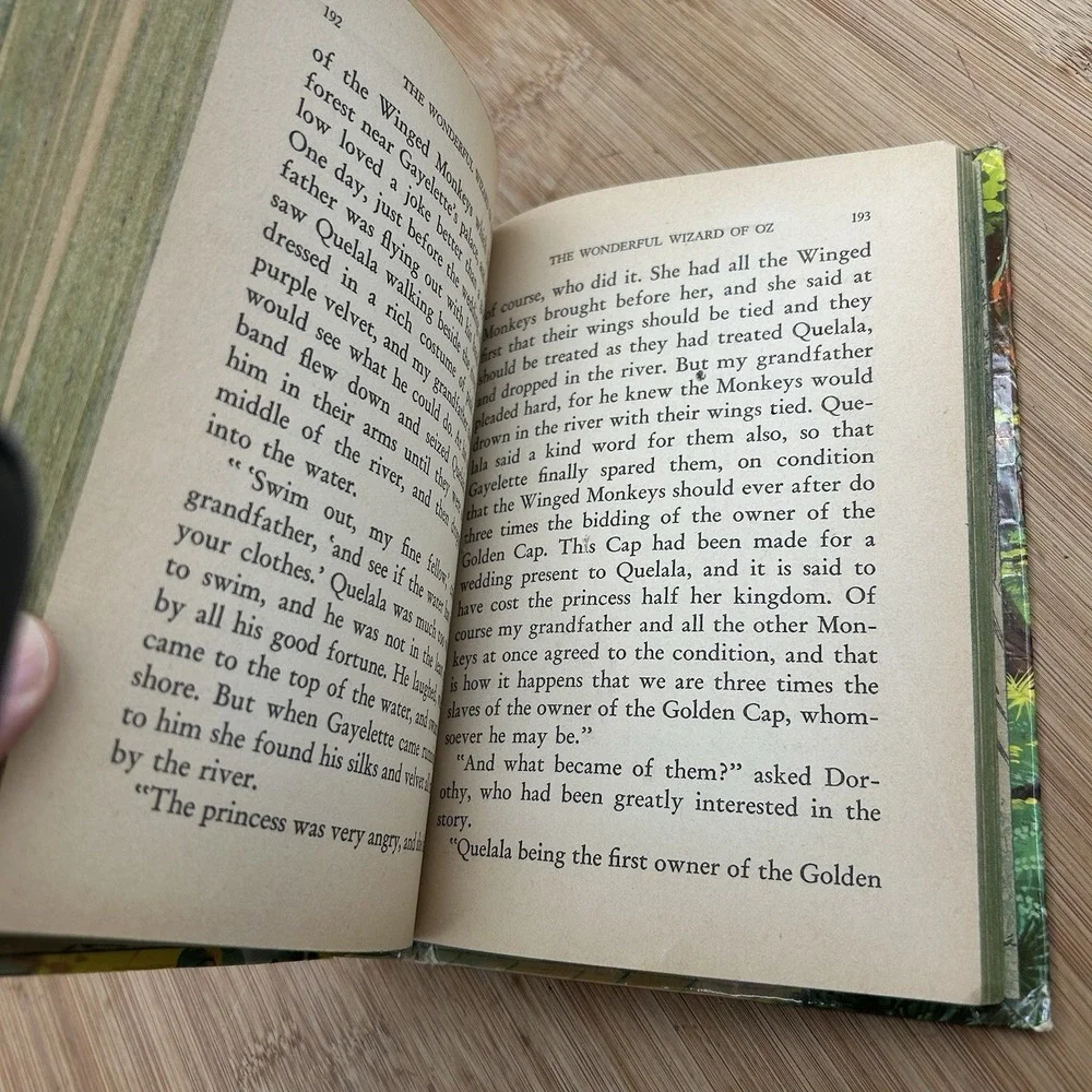 The‎ Wonderful WIZARD OF OZ Vintage 1957 Whitman Hardcover HC book L. Frank Baum